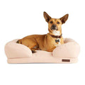 Recycled Fabric Pink Dog Bed X877