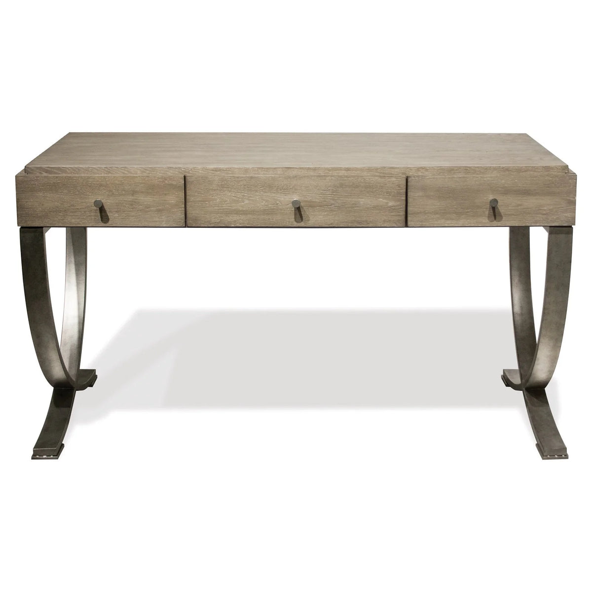 Wood and Metal Writing Desk B7863