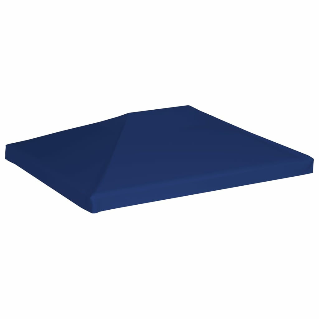 Blue 13.1ft x 9.8ft PVC Coating Gazebo Top Cover Replacement O958084