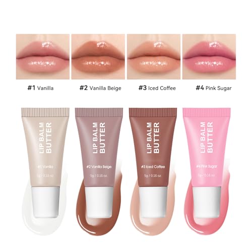 4Pcs Hydrating Lip Gloss Set F845758
