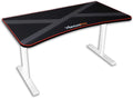 Black White Gaming Desk with Cable Management J120