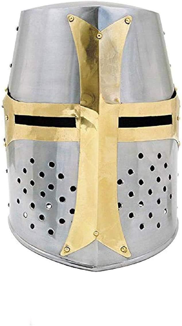 Brass Medieval Helmet X2711