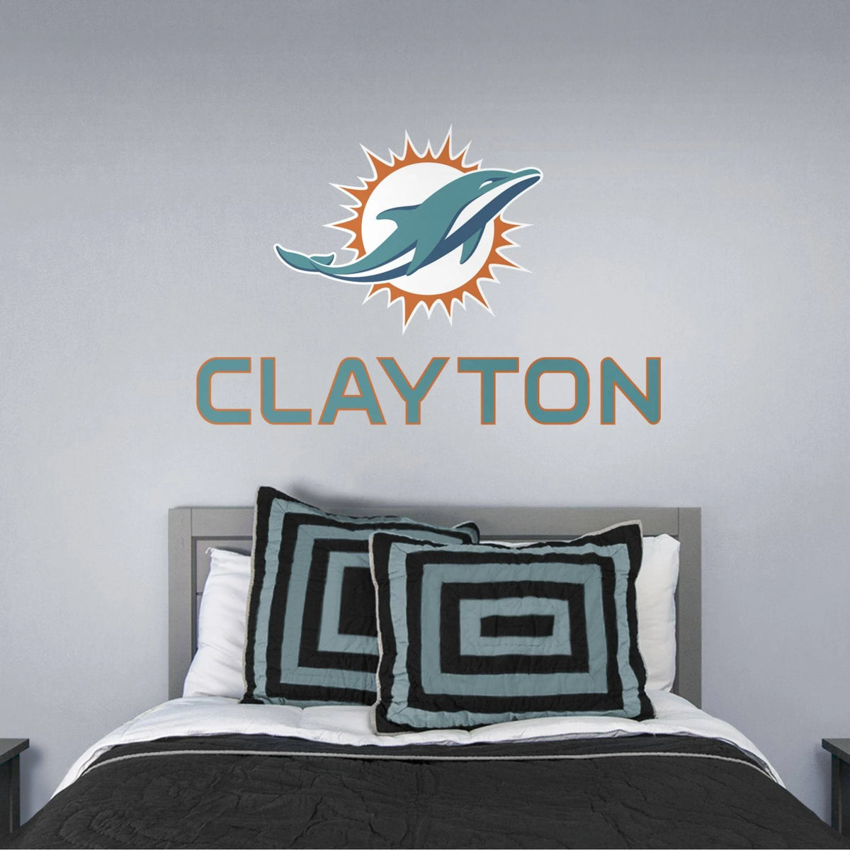 Aqua NFL Wall Decal M90548