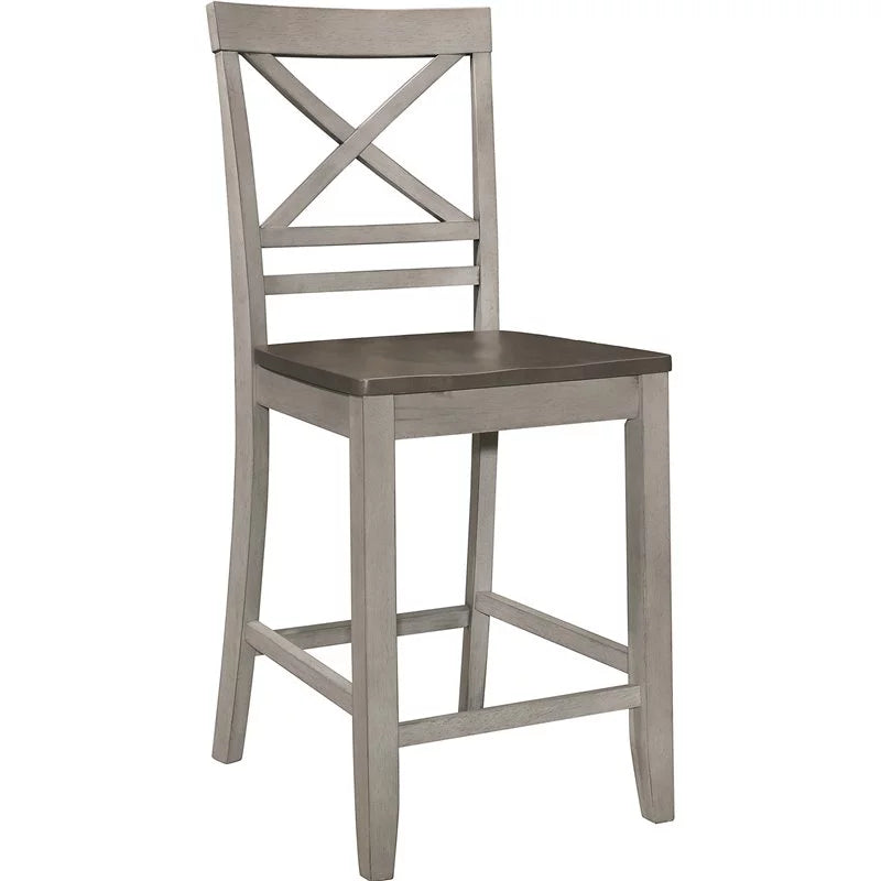 5-Piece Dining Table and 4 Counter Height Chair Set O69706