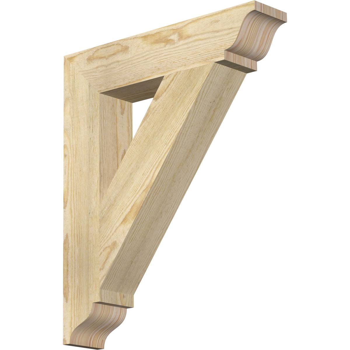 Rough Sawn Douglas Fir Bracket Q45080