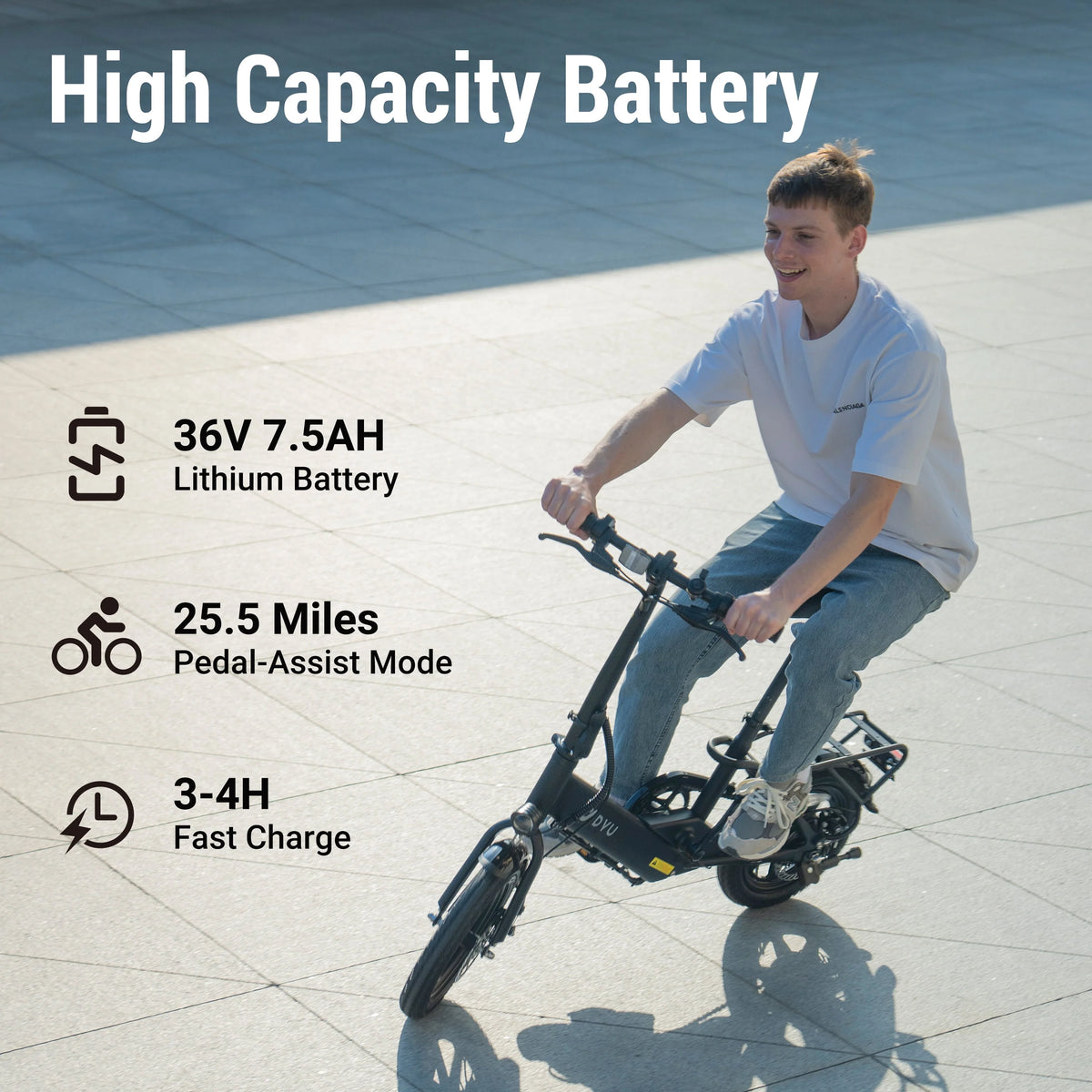 350W Folding Electric Bike F4169