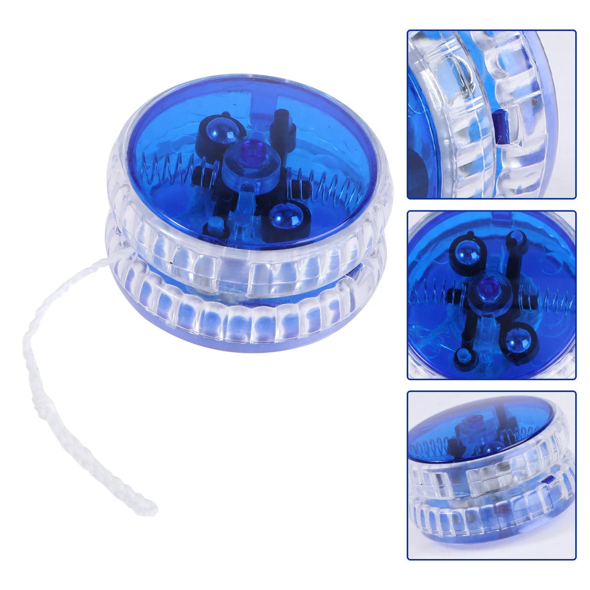 Blue Led Luminous Yoyo With String W351