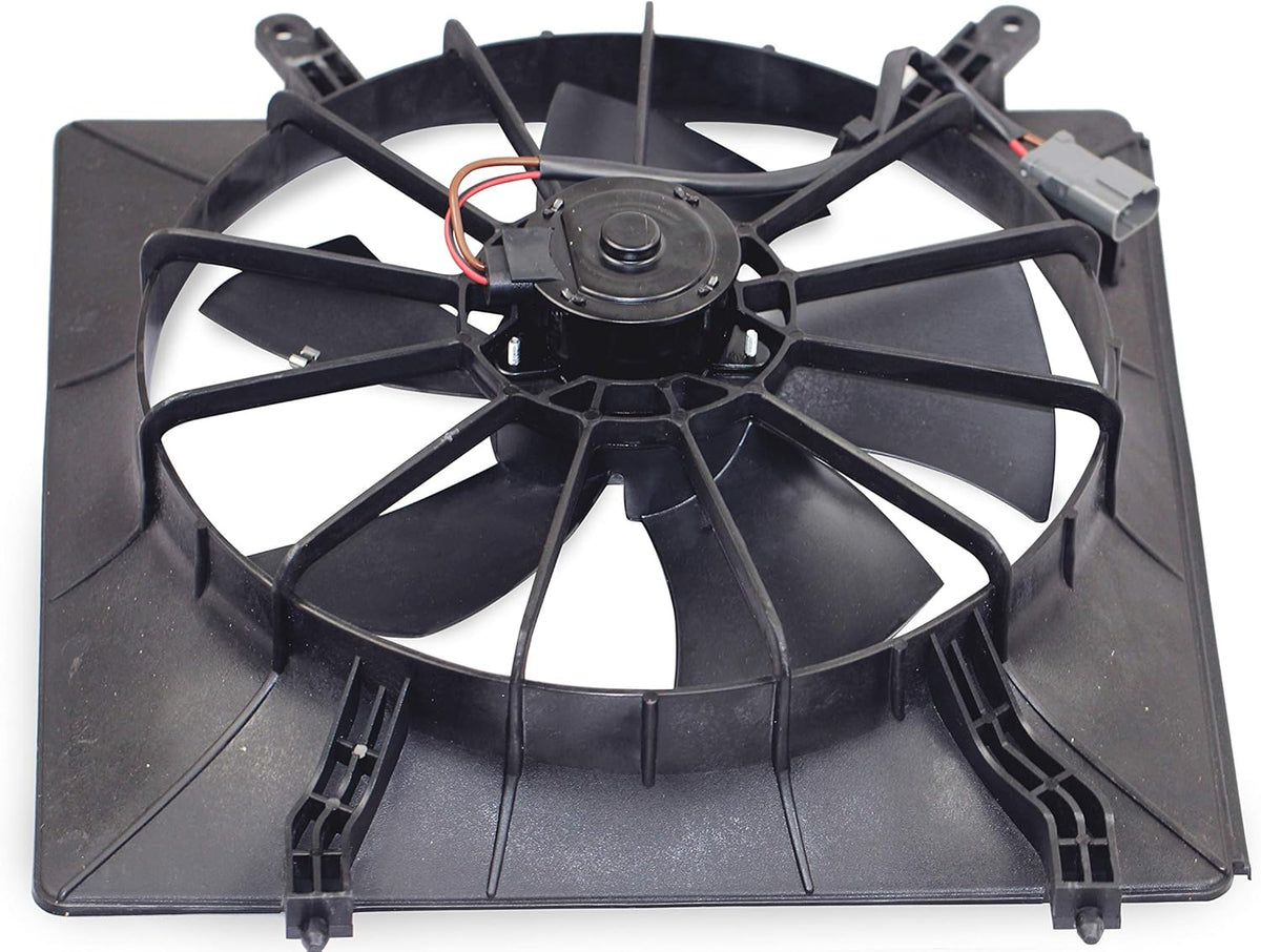 Left Driver Side Radiator Cooling Fan Assembly Pack of 2 T814112