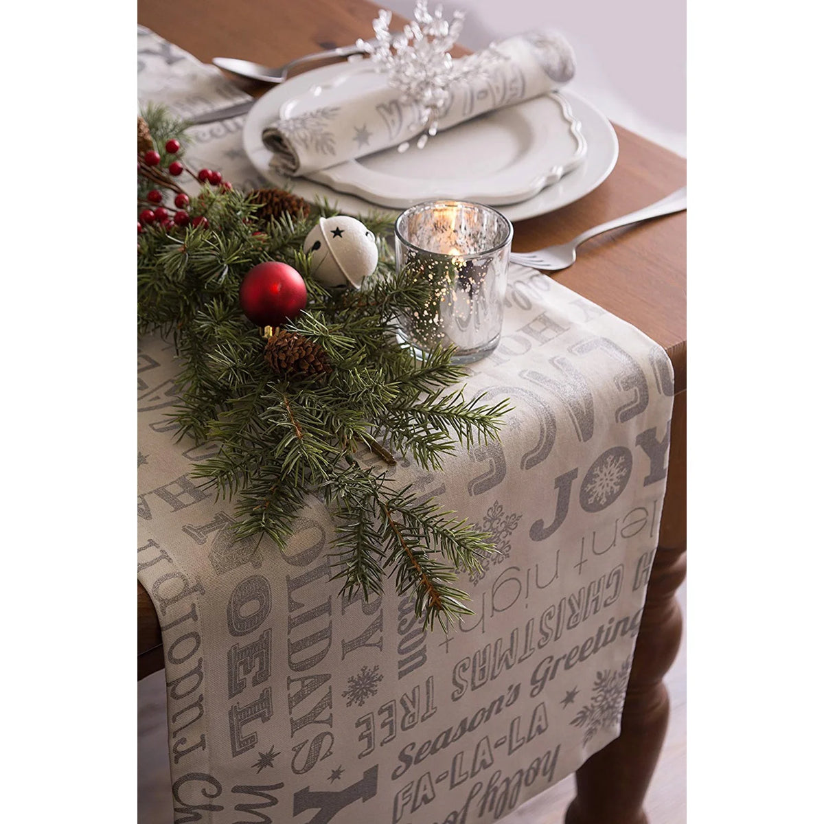14x108" Cotton Table Runner R945