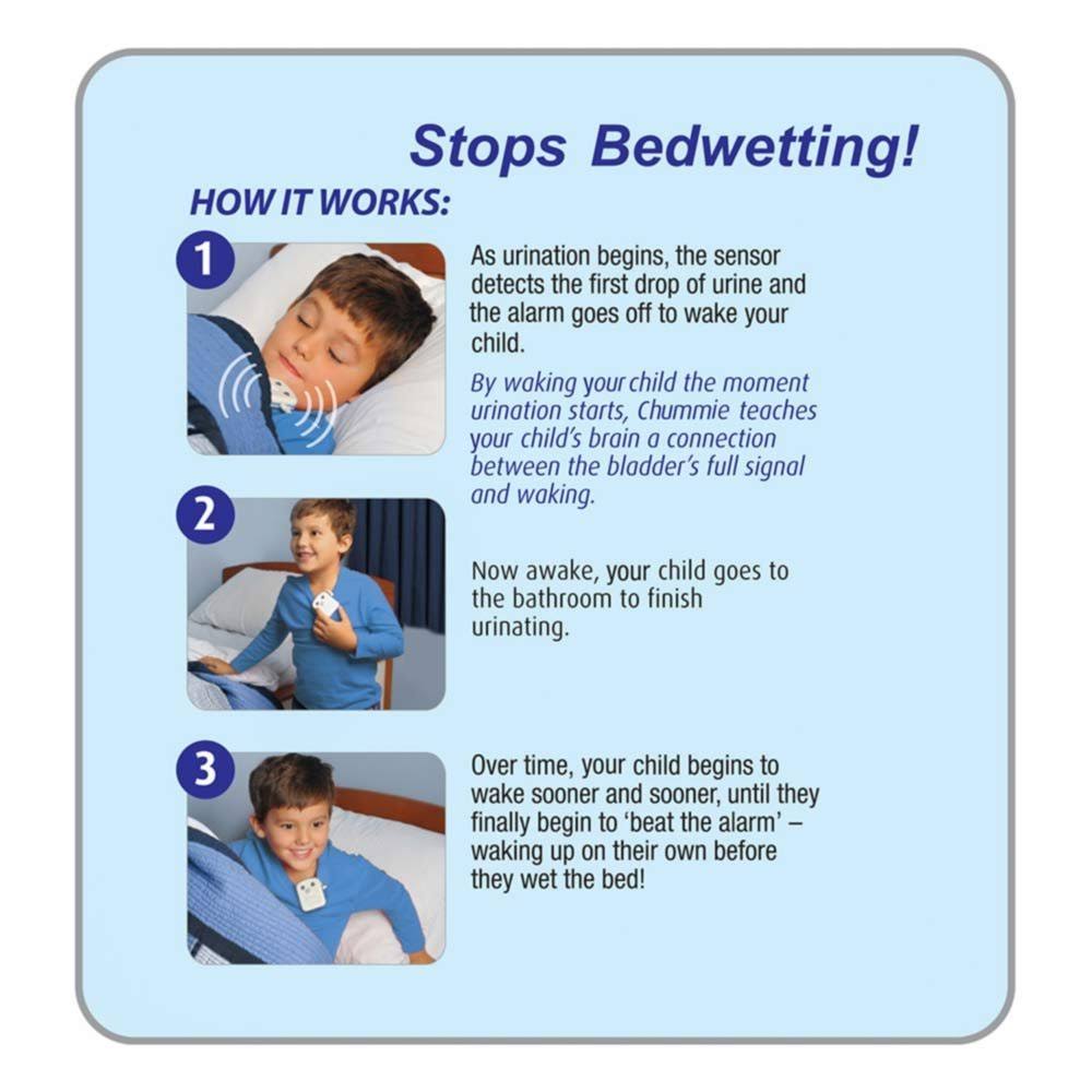 Bedwetting Alarm with Loud Sounds and Bright Lights A442
