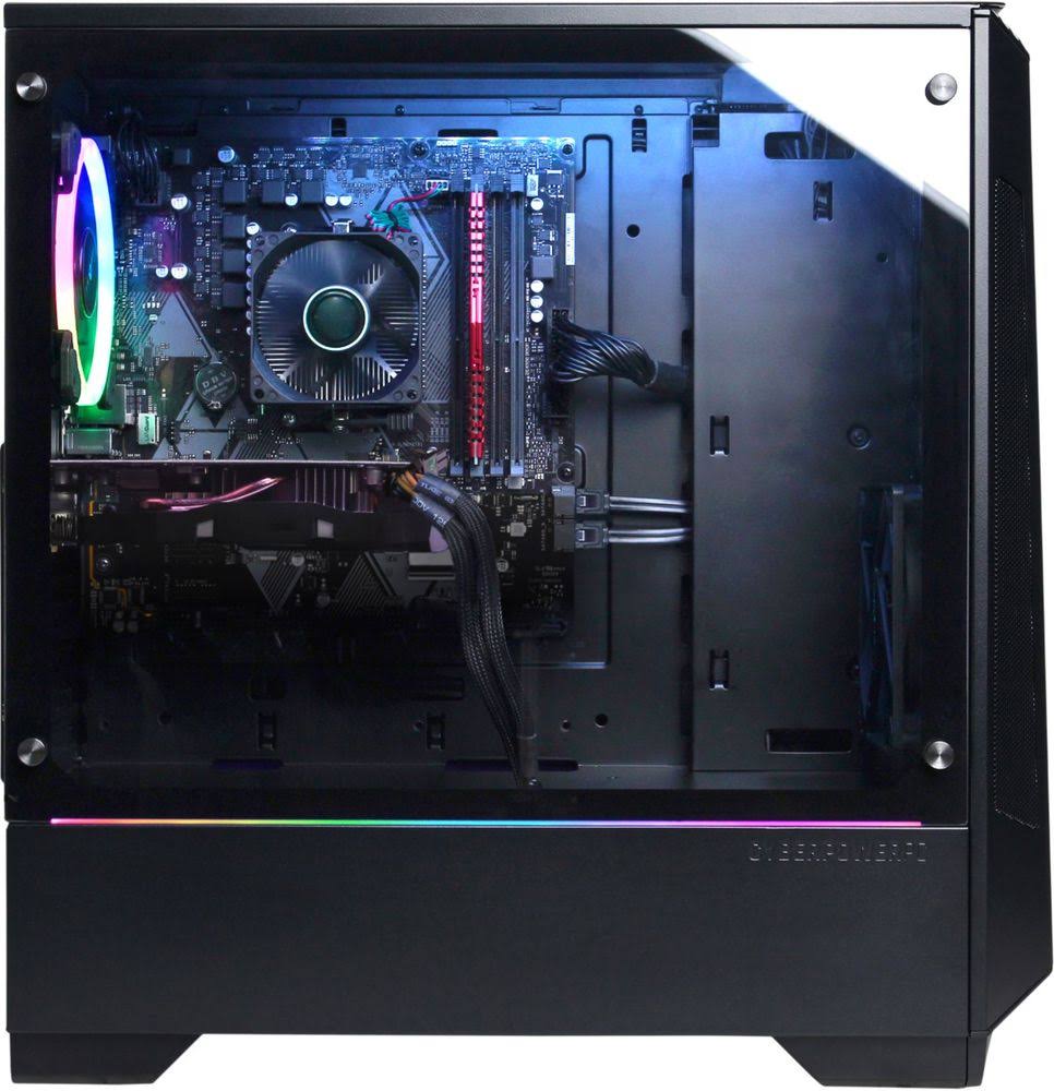 Gaming Desktop AMD Ryzen 3 2300X 8GB Memory AMD Radeon RX 560 2GB 1TB HDD Black A9295