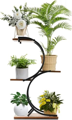 4 Tier Iron Plant Stand Q78525