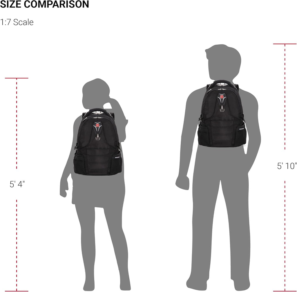 Black 17.5-Inch Laptop Backpack Z43773