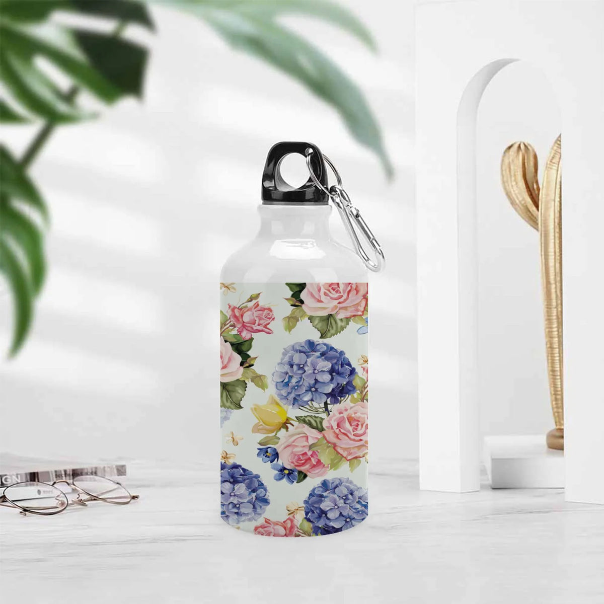 400ml Aluminum Water Bottle with Twist Cap T76934