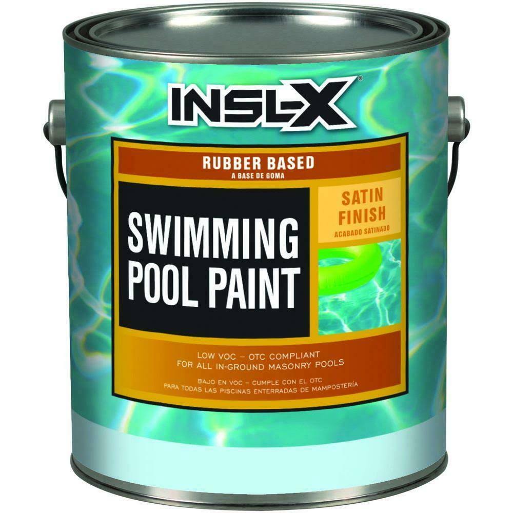 Aquamarine Satin Swimming Pool Paint V718358