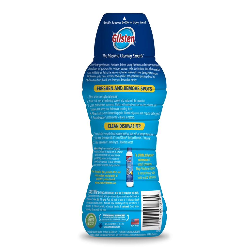 Dishwasher Detergent Booster + Freshener, 28 oz, 6 Bottles J2602