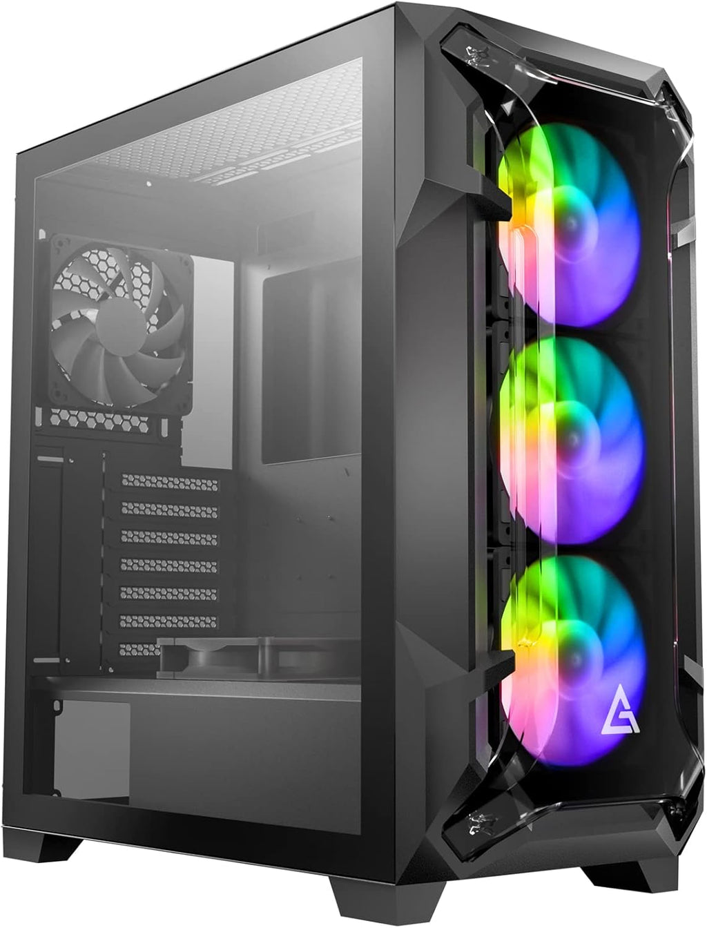Mid Tower ATX Computer Case with 360 mm Radiator Support W744169