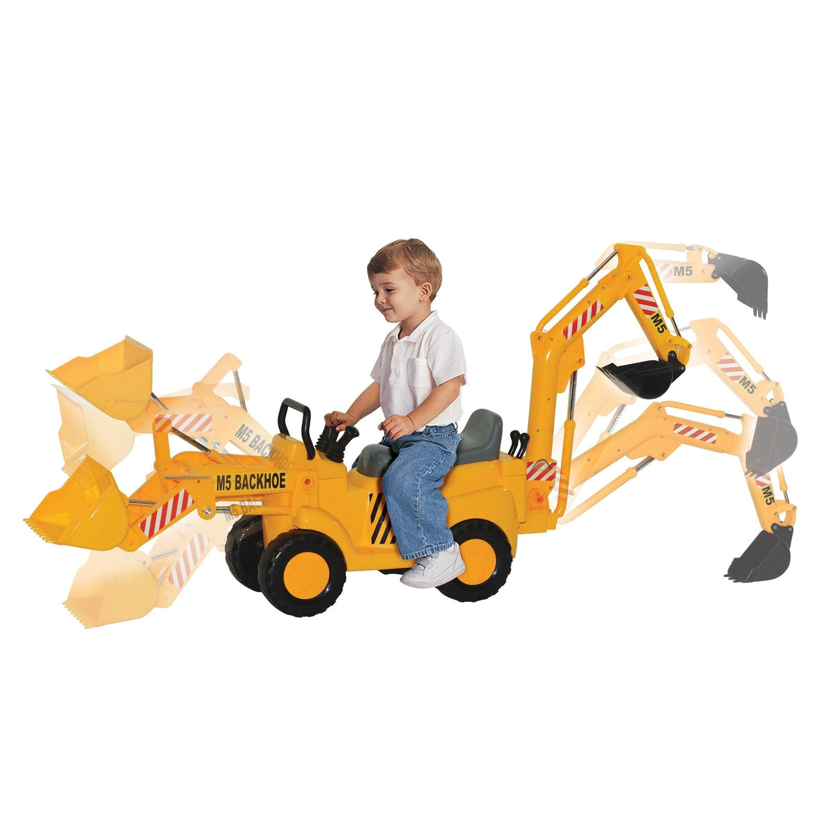 Front End Loader & Backhoe Ride-On K24733