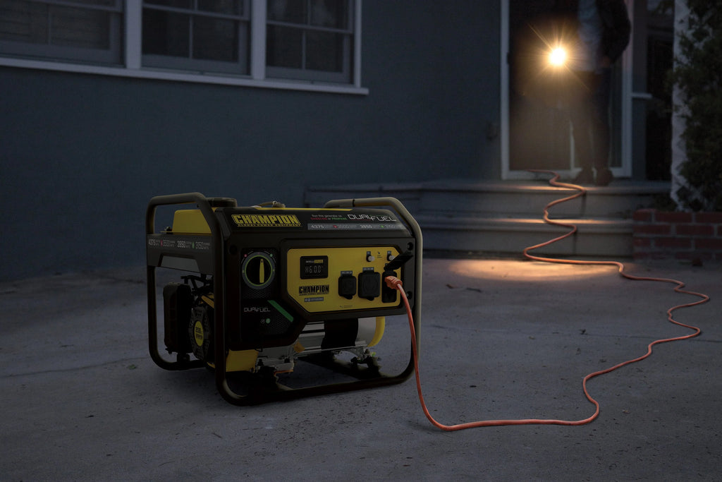 3500 Watt Dual Fuel Portable Generator X94959