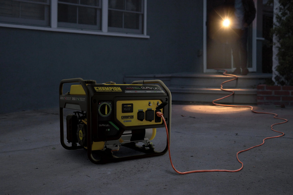 3500 Watt Dual Fuel Portable Generator X94959