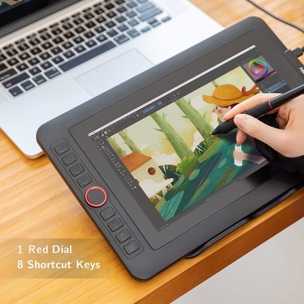 Artist12 Pro Drawing Monitor Battery-Free Stylus Drawing Display Tilt Supported G357651