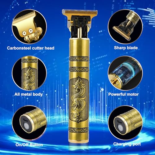 Cordless Electric Hair Clippers with Guide Combs L423056