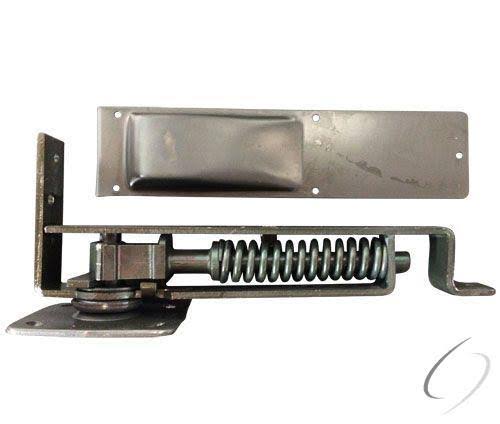 Double Action Floor Mount Satin Nickel T8367