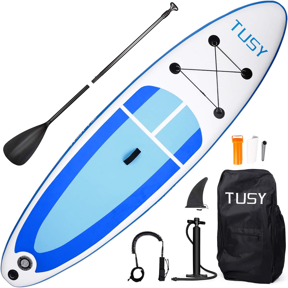 10.6' Inflatable Stand Up Paddleboard with Carry Bag B51661