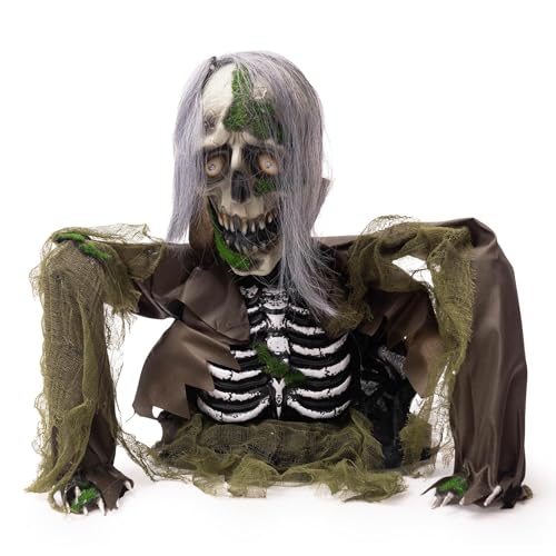 Animatronic Zombie Groundbreaker with Light and Sound H34501