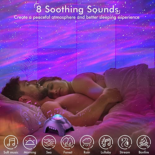 Galaxy Projector with Bluetooth Speaker & White Noise S44218