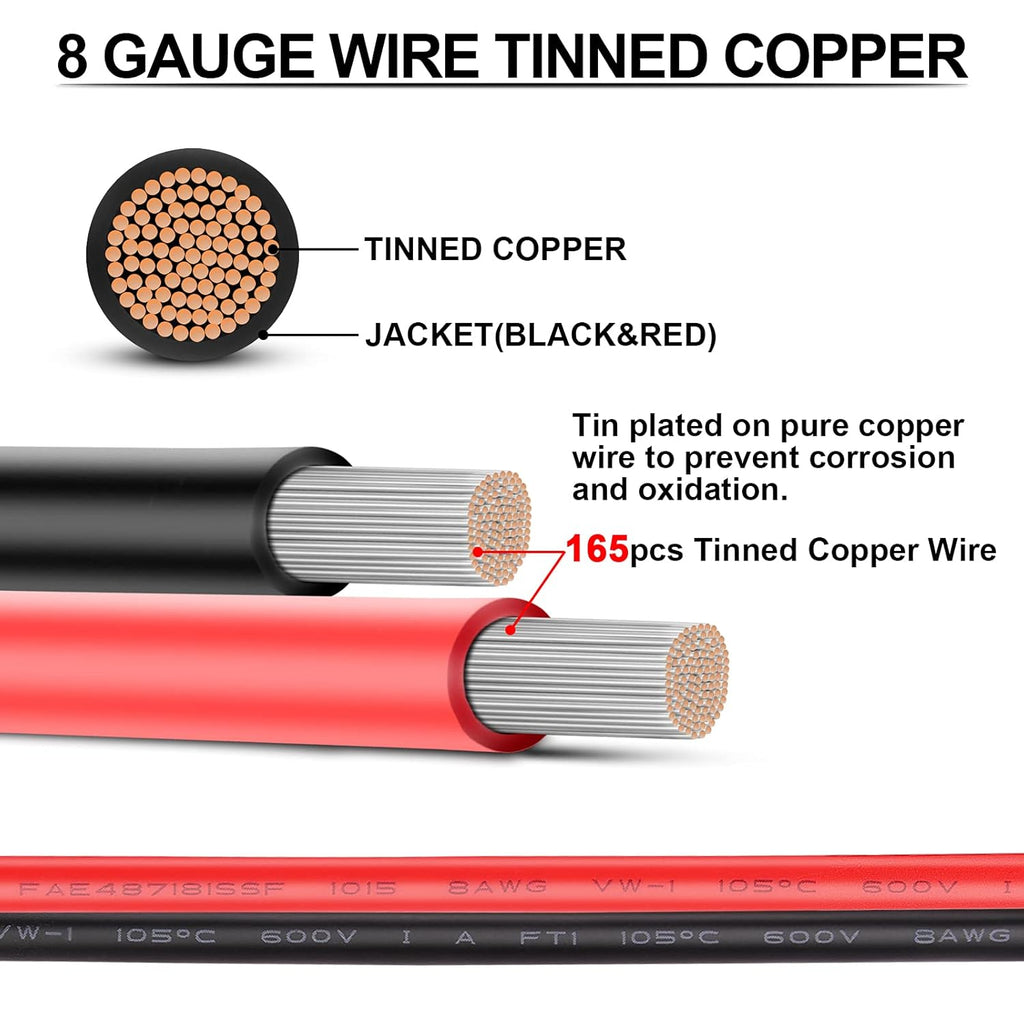 8 Gauge Tinned Copper Electrical Wire L515488