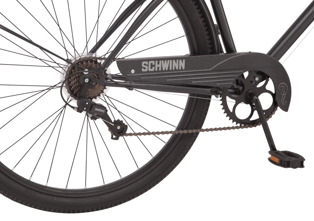 29-inch 7-speed Black Cruiser Bike E180