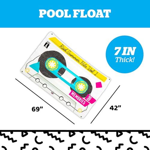 Giant Retro Inflatable Pool Float N33096
