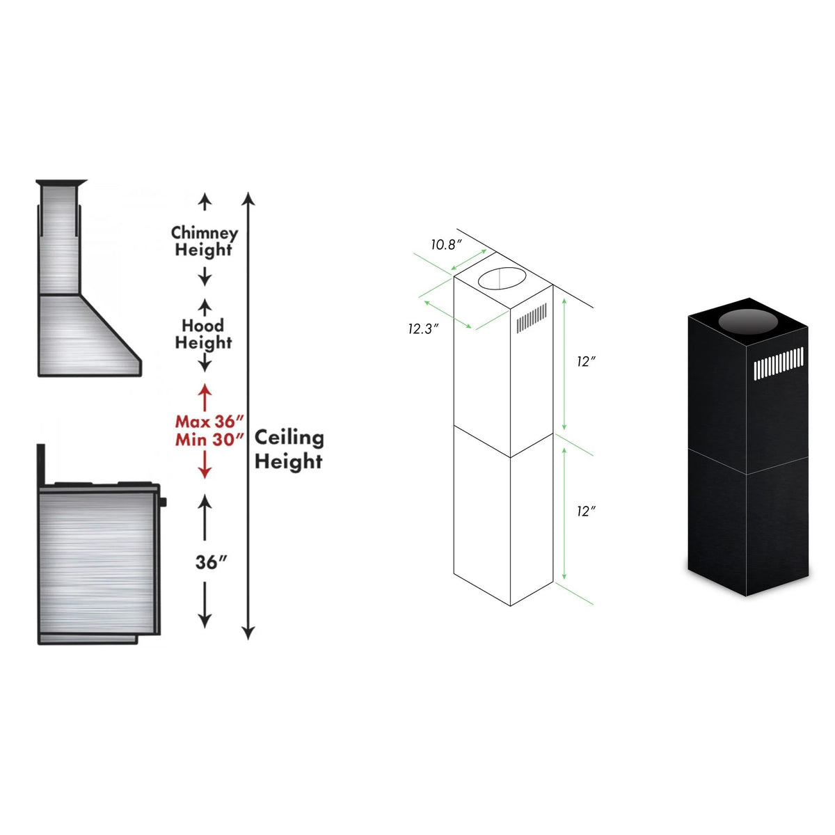 Short Kit for 8ft. Ceilings H6650