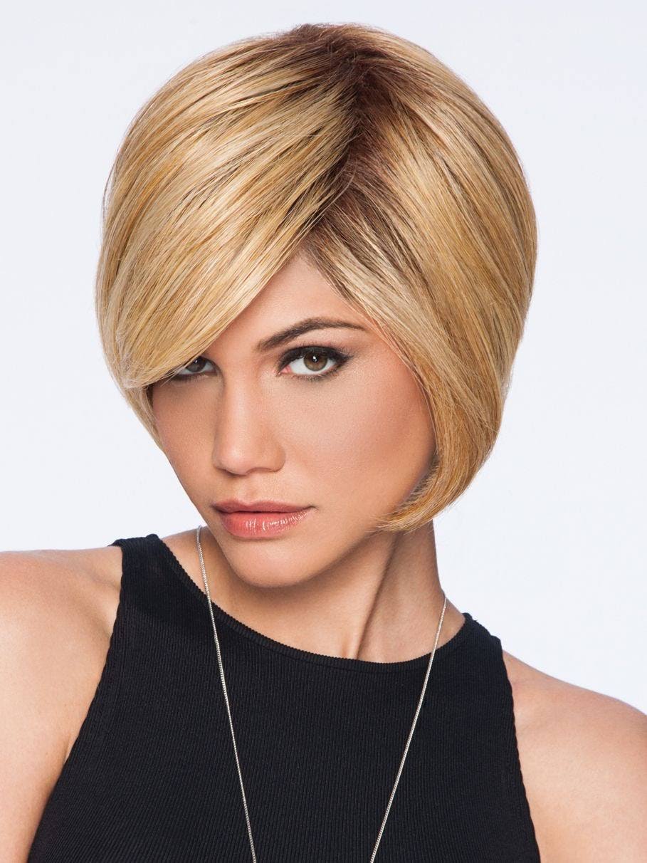 Glazed Hazelnut Plus Layered Bob Synthetic Wig W516488