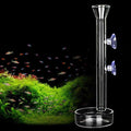 Aquarium Shrimp Feeding Tube and Dish Clear Crystal Glass E586130