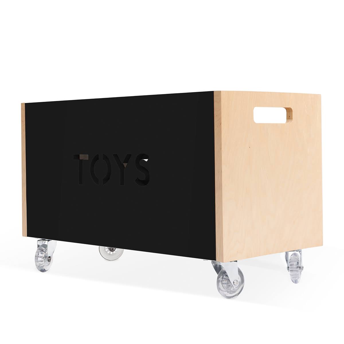 Pink Toy Box Chest on Casters W762314