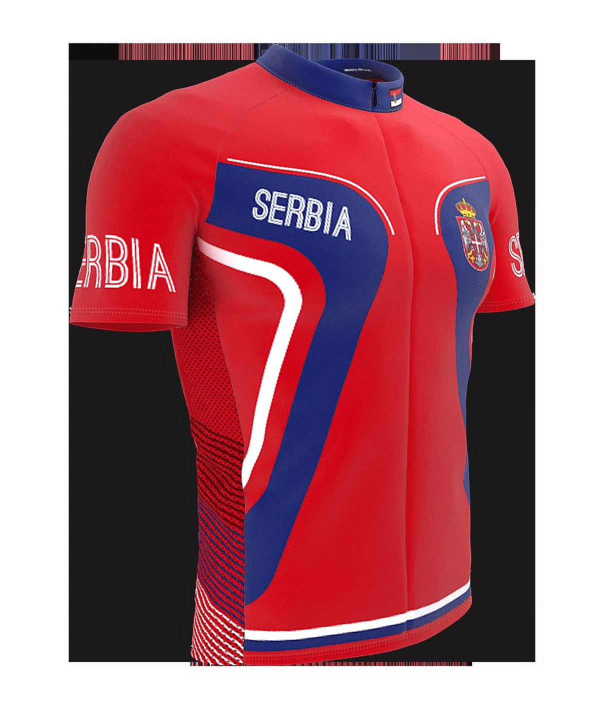 Full Zipper Short Sleeve Cycling Jersey W869725
