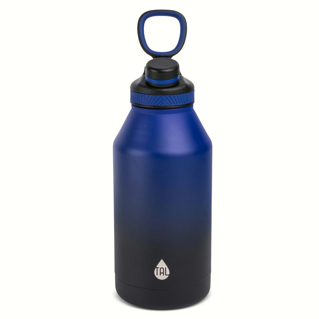 Stainless Steel Water Bottle 64 fl oz, Black V338