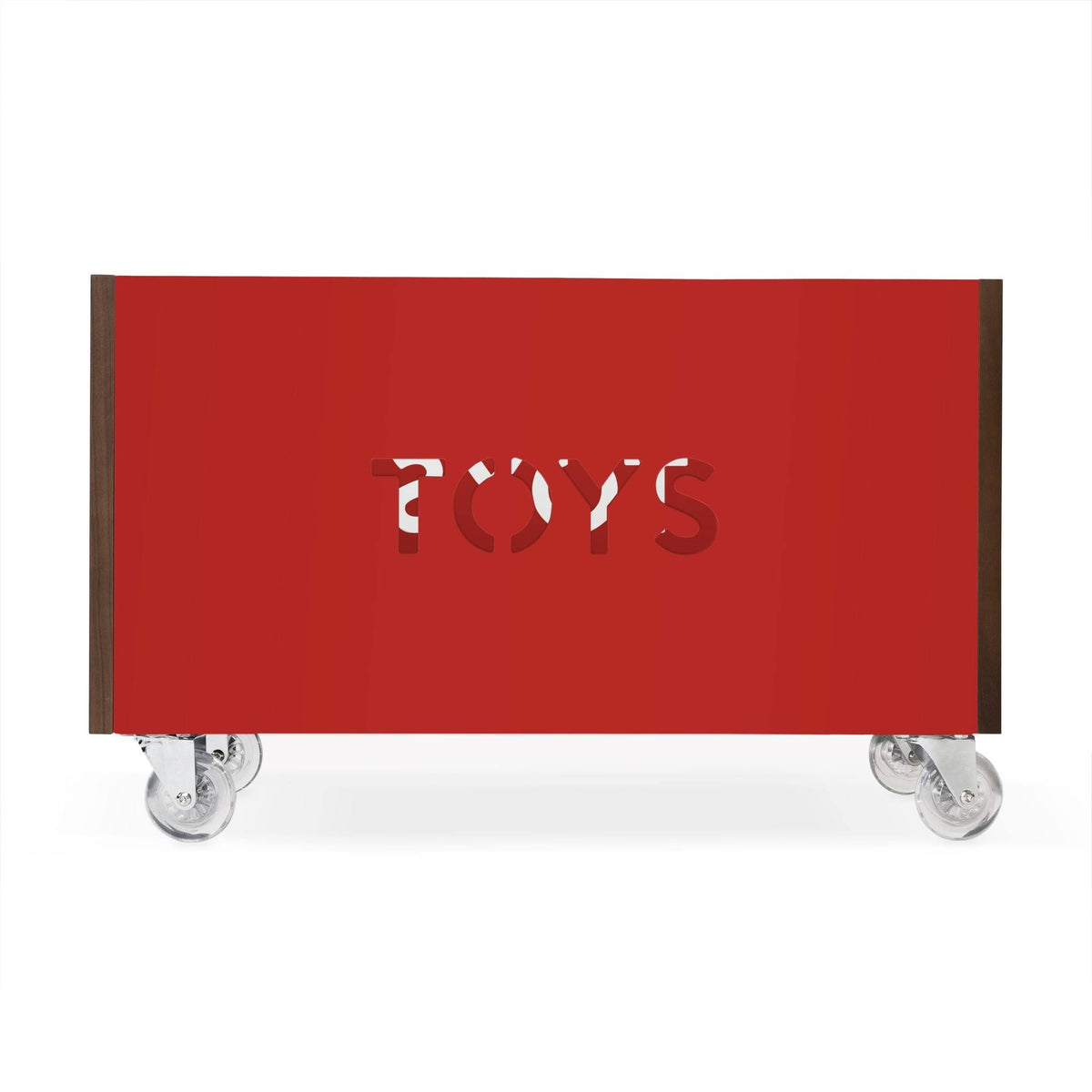 Pink Toy Box Chest on Casters W762314