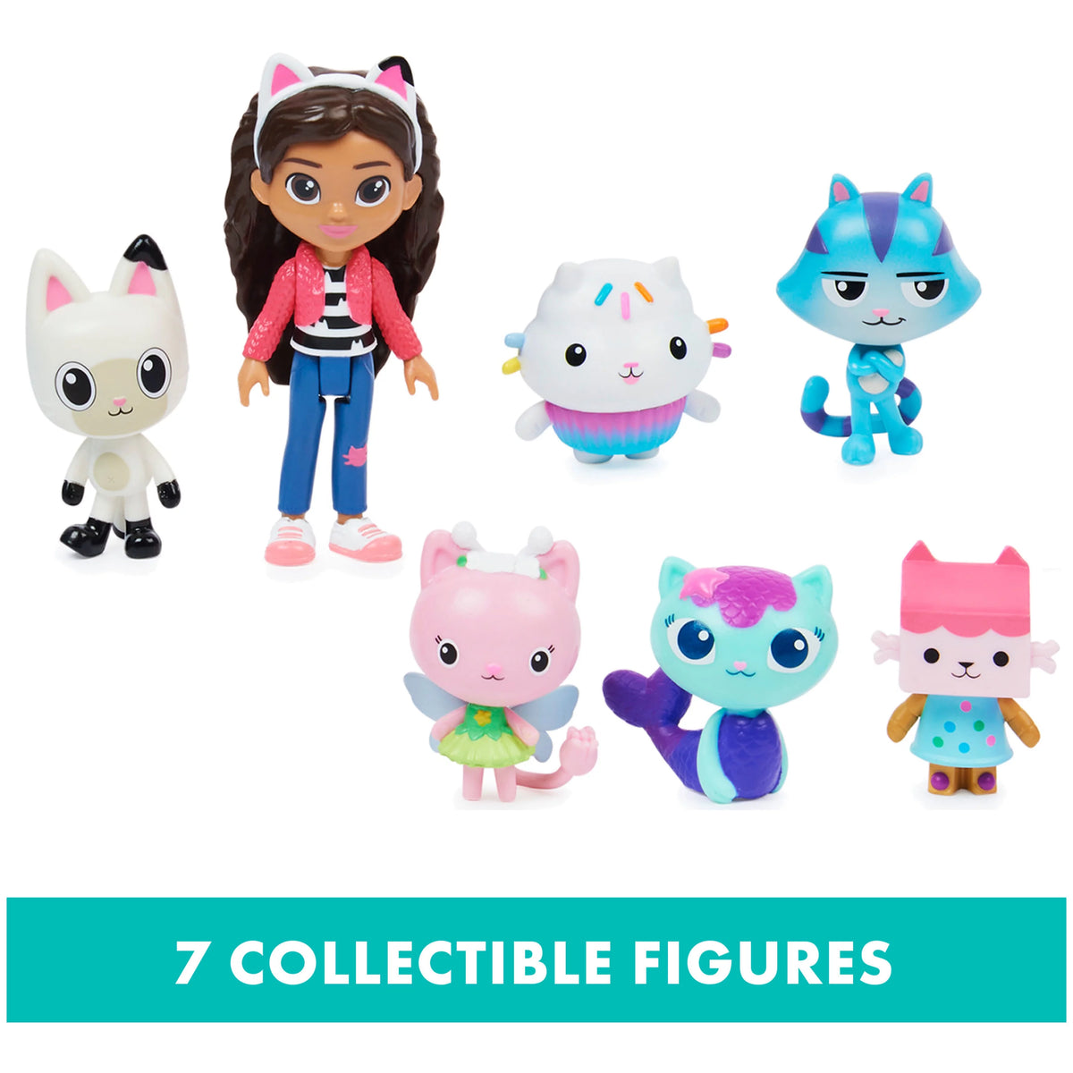 7 Toy Doll Figures Gift Set Q551