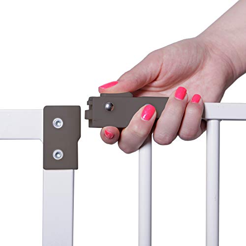 White Extra-Wide Baby Safety Gate X532719