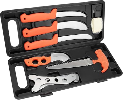 9-Piece Hunting Knife Set J3202