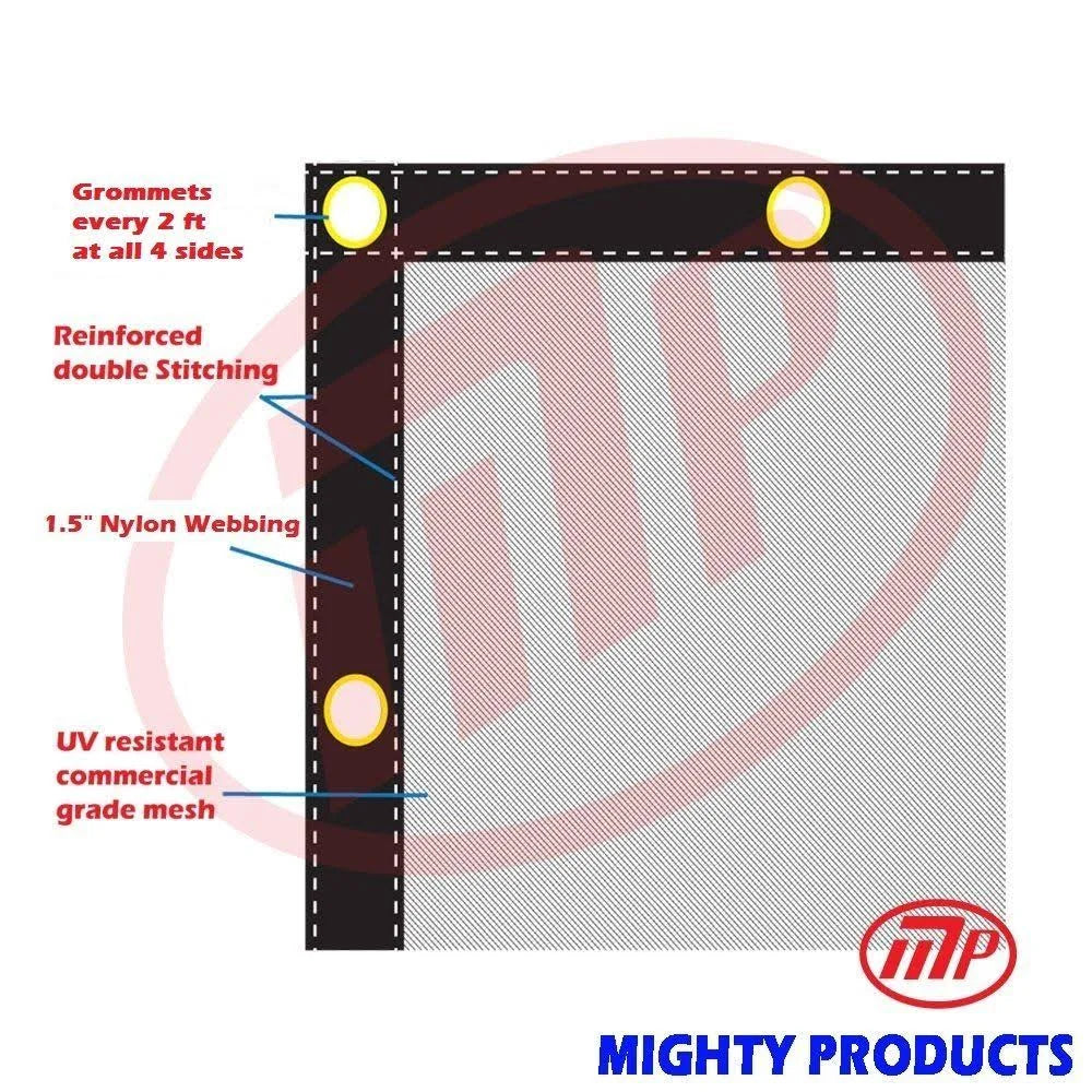 Black Debris Safety Netting I428094
