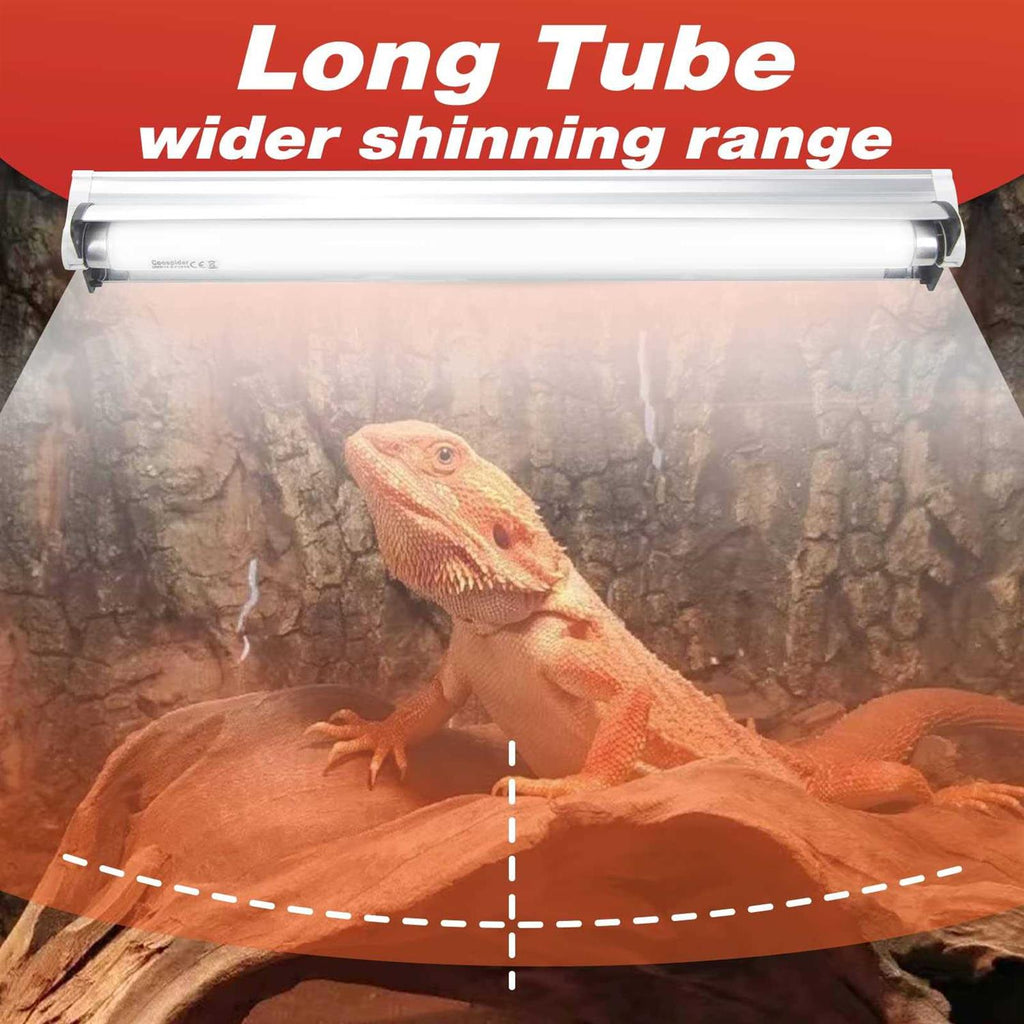 18-Inch 15 Watt UVB 10.0 Fluorescent Reptile Lighting Fixture O962