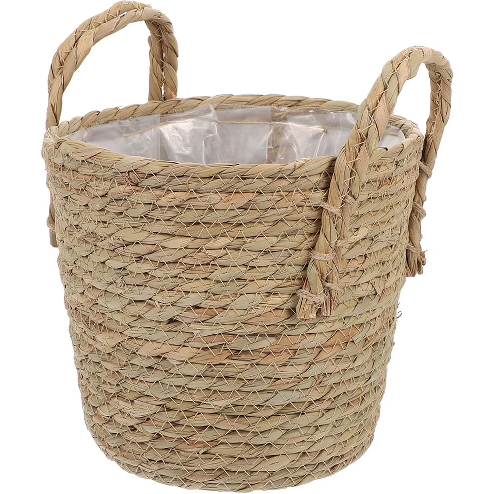 Small Woven Basket Planter V976363
