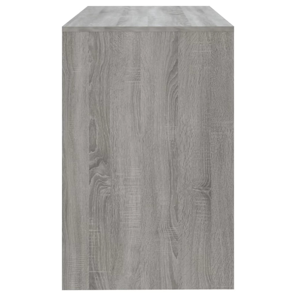 Gray Engineered Wood Writing Desk B3337