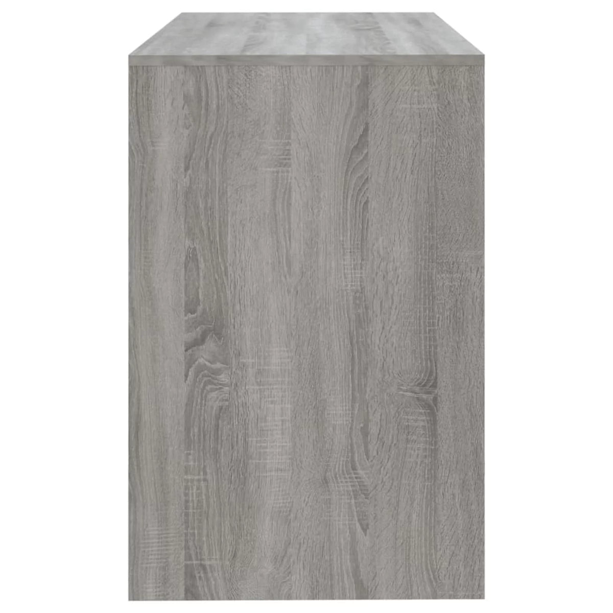 Gray Engineered Wood Writing Desk B3337