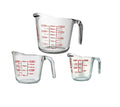3 Piece Glass Measuring Cups Set B826051