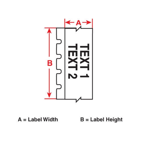 Tape Cartridge, Ochre, 100 ft. L Q779